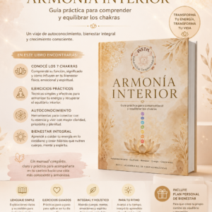 E-Book Armonía Interior. Guía práctica para comprender y equilibrar los chakras